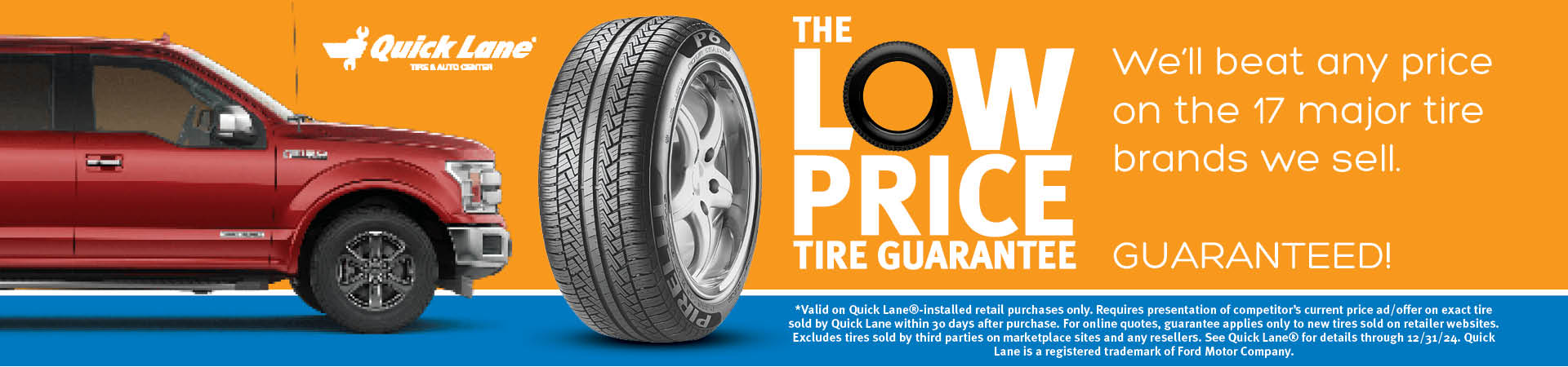 Quick Lane Tire Low Price Houston Texas